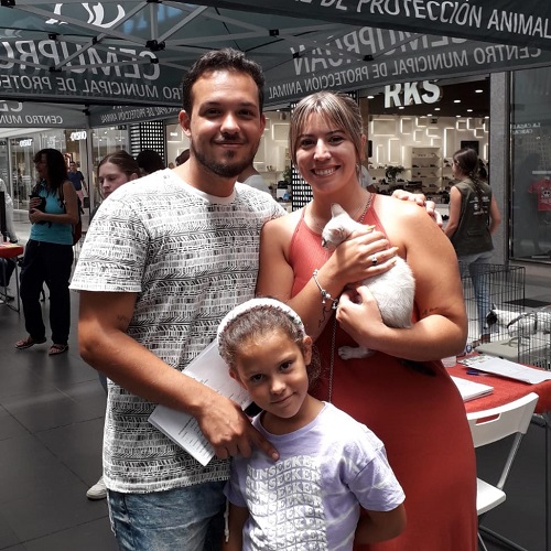 ¡Besoa adoptada!