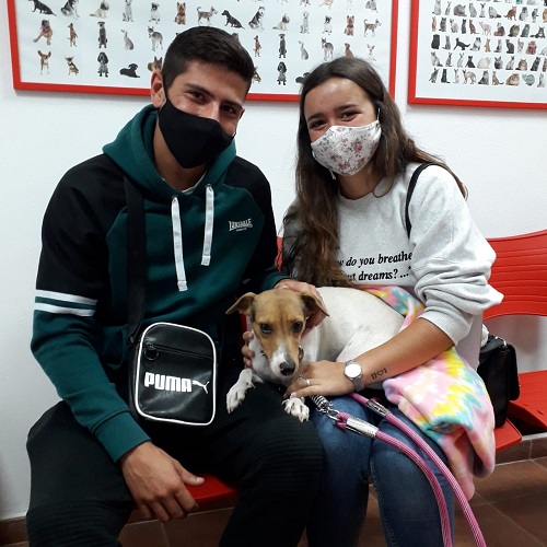 ¡Colita adoptada!