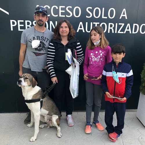 ¡Escribano adoptado!