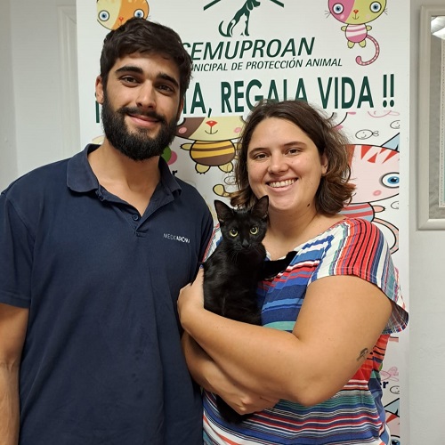 ¡Llamita adoptada!