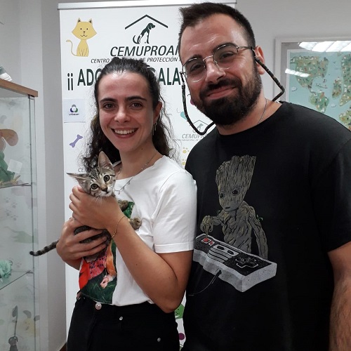 ¡Nuez adoptada!