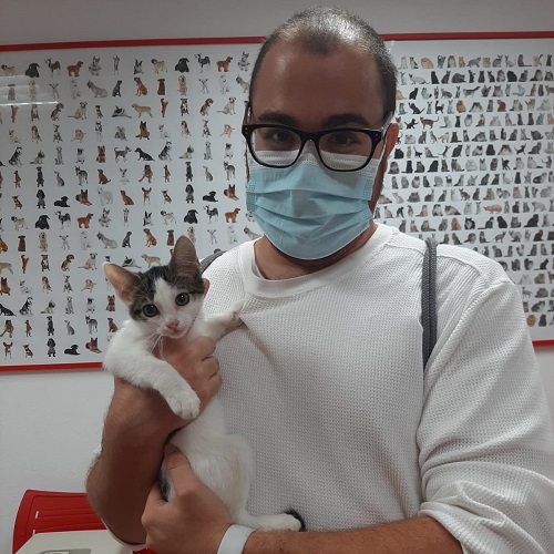 ¡Patino adoptado!